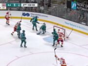 Tiburones de San José contra Llamas de Calgary