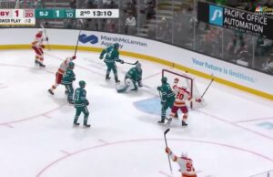 Tiburones de San José contra Llamas de Calgary