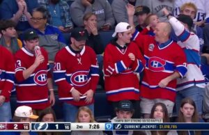 Kaiden Guhle con gol contra Tampa Bay Lightning