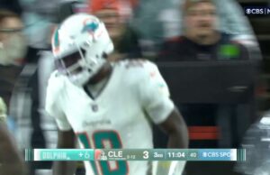 Dolphins vs. Browns destacan la Semana 17
