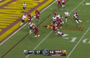 Falcons vs. Commanders destaca la semana 17