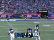 Colts vs.Gigantes destacados de la Semana 17