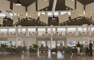 Lugar de entretenimiento de Portland en progreso