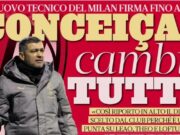 Diarios de hoy – Conceicao lo cambia todo, Mourinho se arrepiente