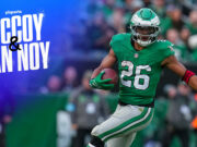 La persecución récord de Saquon, el impulso de los Ravens en los playoffs y las impactantes predicciones deportivas para 2025 | McCoy y Van Noy