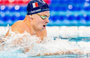 Leon Marchand gana el premio al Campeón Mundial Masculino de Campeones de L'Equipe