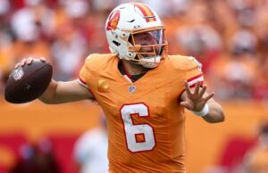 Probabilidades, selecciones, distribución, cómo mirar, transmitir Buccaneers vs Panthers: el modelo revela predicciones de la NFL de la Semana 17 de 2024