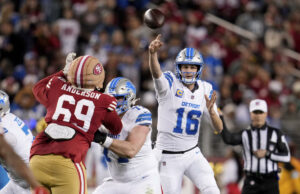 Puntuación de Lions vs.49ers, actualizaciones en vivo: Detroit busca generar algo de impulso en el final de la temporada de Monday Night Football
