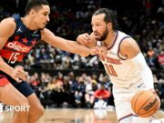 NBA: Jalen Brunson ayuda a los New York Knicks a vencer a los Washington Wizards