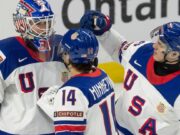 El equipo de EE. UU. mejora a 2-0 en el campeonato mundial de hockey juvenil