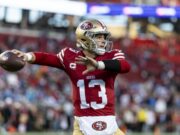 Es probable que Brock Purdy se pierda la Semana 18 por lesión en el codo