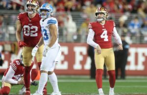 Jake Moody seguirá siendo el pateador de los 49ers para la Semana 18