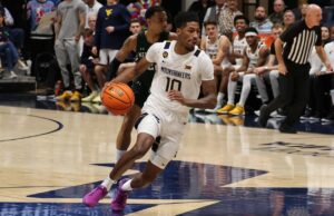 Diapositivas de Virginia Occidental en la última proyección de soporte deportivo de CBS