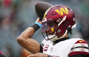 Campeonato de la NFC: el mariscal de campo de los comandantes Jayden Daniels establece un récord de playoffs en yardas aéreas por parte de un novato