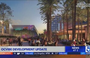 Desarrollo en curso en el distrito de entretenimiento Vibe de $ 4 mil millones OC en Anaheim