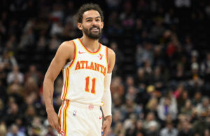 Trae Young golpea un ridículo timbre en media cancha para llevar a los Hawks a superar al Jazz