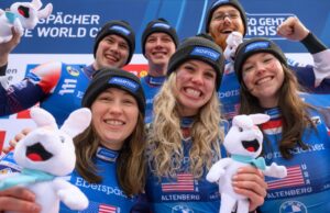 El equipo de trineo de Estados Unidos logra el bronce en el Mundial de Alemania