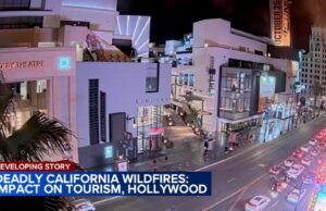 Cómo los incendios forestales de California están afectando a las industrias del entretenimiento y el turismo