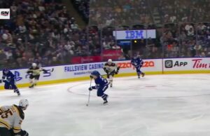 Toronto Maple Leafs contra Boston Bruins