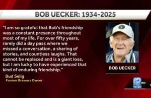 El mundo del deporte y los aficionados rinden homenaje al legado de Bob Uecker