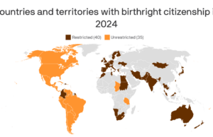 Mapeado: ciudadanía por nacimiento en todo el mundo