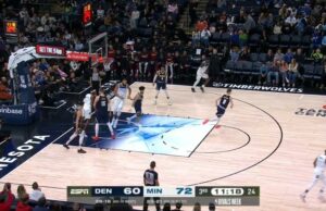 Rudy Gobert golpea a casa el callejón