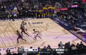 Mejores jugadas de Golden State Warriors contra Los Angeles Lakers