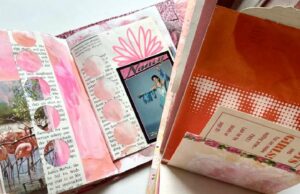 En un mundo crónicamente en línea, la gente está encontrando un respiro en 'Junk Journaling'