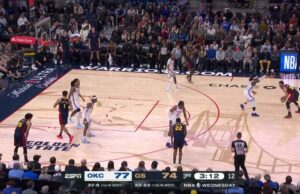 Palabras del juego Thunder vs Warriors