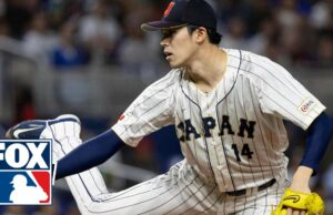 Los mejores lanzamientos de Rōki Sasaki del Clásico Mundial de Béisbol