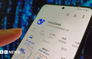 El chatbot chino de IA de DeepSeek provoca agitación en el mercado para sus rivales