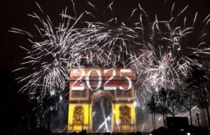 Fuegos artificiales de Nochevieja en todo el mundo