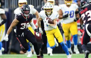El WR de los Chargers, Ladd McConkey, establece récord de playoffs de la NFL