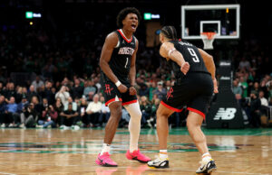 Rockets se sumerge a Celtics en Boston con timbre de timbres, altas de su carrera de Red-Hot Amen Thompson: 'Me siento como Kobe'