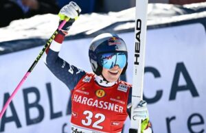 Lindsey Vonn finaliza sexta en la primera carrera de descenso de la Copa del Mundo en seis años