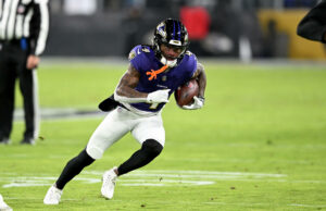 El WR de los Ravens, Zay Flowers, descartado para el juego de comodines contra los Steelers por una lesión en la rodilla