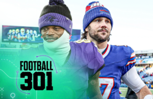 Inmersión profunda de la ronda divisional: Lamar Jackson contra Josh Allen y más | Fútbol 301