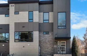 El condominio sobresaliente en el vecindario del lago Lorraine ofrece un diseño contemporáneo, estilo de vida completo