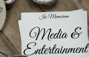 In Memoriam 2024: Medios y entretenimiento