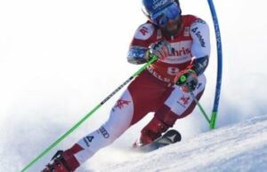 La estrella suiza Marco Odermatt vuelve a ganar en el slalom gigante del Mundial tras derrotar a su compañero Loïc Meillard