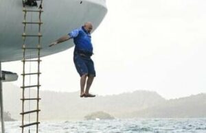 El hombre alemán establece la vida récord mundial durante 120 días bajo el agua