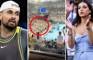 El mundo del tenis critica la “vergüenza” australiana por el acto “espantoso” durante el partido de Nick Kyrgios