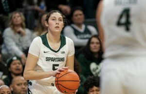 El baloncesto femenino del estado de Michigan supera a Rutgers por segunda victoria consecutiva