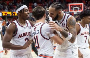 Evaluación del currículum del torneo de baloncesto de la NCAA de Auburn para March Madness