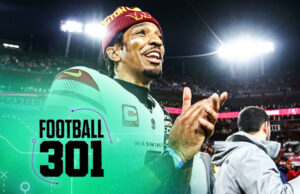 Comodín en el quinto cuarto: Los comandantes se marchan de nuevo, el golpe 1-2 de Lamar y Henry y el dominio defensivo de Houston | Fútbol 301