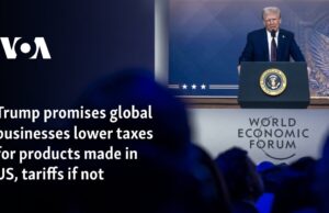 Hacer productos en EE. UU. O paga tarifas