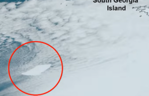 El iceberg más grande del mundo en posible rumbo de colisión con una isla