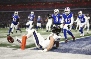 Josh Allen y los Bills mantienen a raya a los Ravens para llegar al juego por el título de la AFC después de que se perdió un pase tardío de 2 puntos