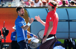Abierto australiano: Novak Djokovic se retira después de perder el primer set 7–6 ante Alexander Zverev
