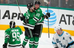 Thomas Harley anota en tiempo extra para darle a los Stars una victoria por 3-2 sobre Utah